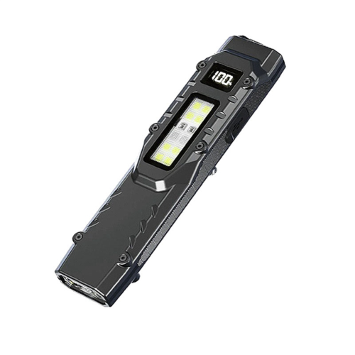 Torcia elettrica con display