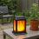 Solar Flickering Flame Lights Flickering Flame Solar Lantern 2
