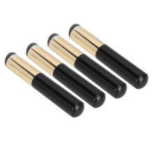 4PCS Mini Silicone Concealer Lip Balm Brushes Set