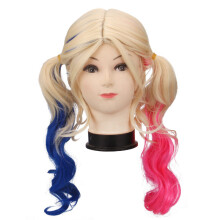 Squad Suicide Harley Quinn Character Wig For Halloween Cosplay And Dress Up