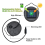 2Pack 600Mah Solar Lights Replacement Top for Garden, Yard 4