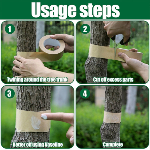 Tree Insect Barrier Tape, Cicada Tree Wrap Protection Tape 1