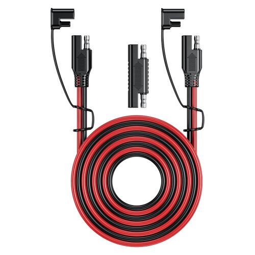 Auto-accu-oplaadkabel SAE naar SAE 12V-36V verlengkabel