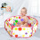 Foam Ball Pit Folding Ocean Ball Pool Children 5
