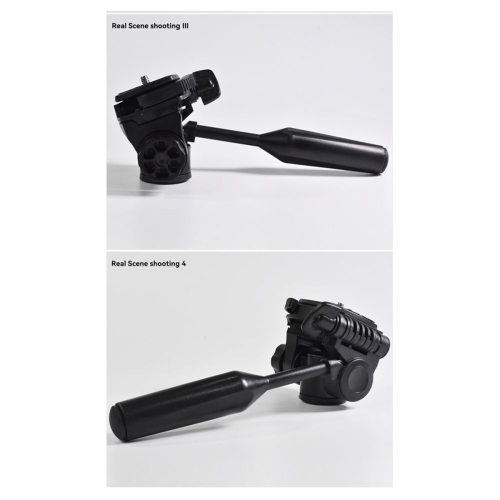 Tripod Head Camera 3/8in 1/4in Thread with Quick Release Plate 2