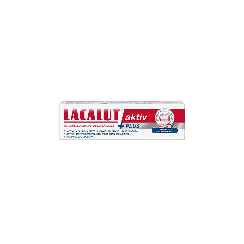 Natur Produkt Zdrovit Lacalut Aktiv Plus, Toothpaste 75 Ml