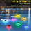 Solar Floating Pool Light Colorful LED Solar Glow Ball Lamp 5