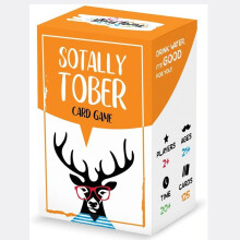 (Sotally Tober Deer) Sotally Dog Tober Man Virus Text Drinking Moose Master Fun Game Desktop Card