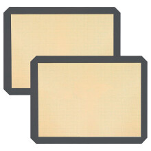 2PCS Silicon Baking Mats, Reusable Silicon Baking Mat Sheet