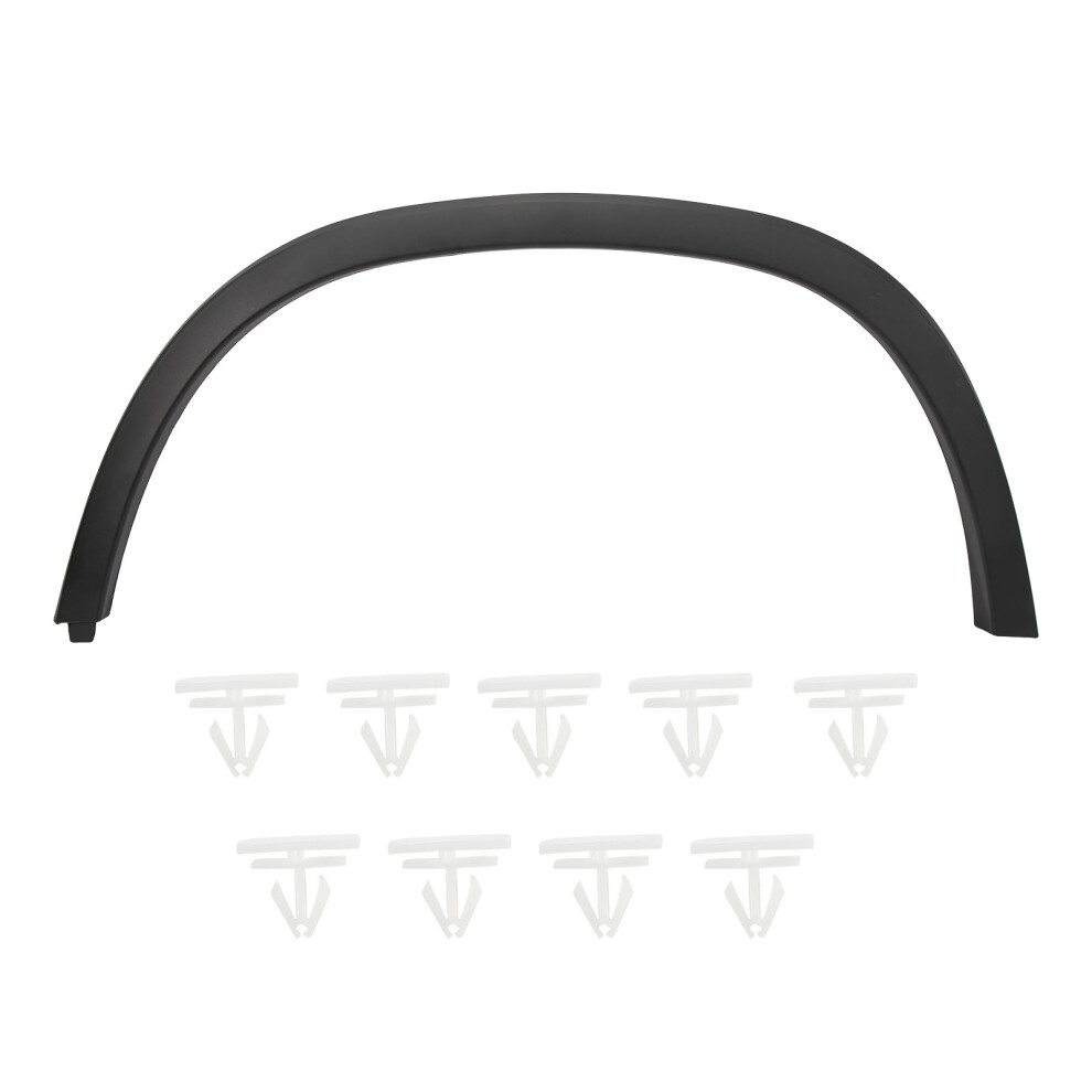 Front Mudguard Flare Abs Wheel Eyebrow Arch 9121376824425