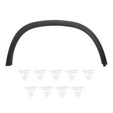 Front Mudguard Flare ABS Wheel Eyebrow Arch