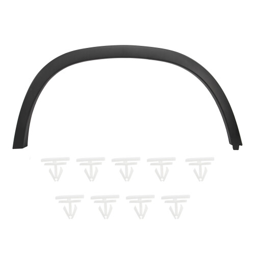 Front Mudguard Flare ABS Wheel Eyebrow Arch
