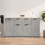 VidaXL vidaXL Sideboards 3 pcs Concrete Grey Engineered Wood 1