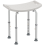 Mobility Shower and Bath Stool Bench with Non-Slip Aluminum Frame HOMCOM 1