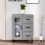 VidaXL Sideboard Grey Sonoma 69.5x34x90 cm Engineered Wood 1