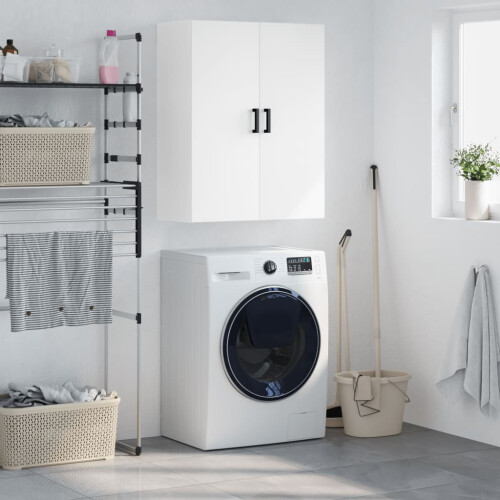 VidaXL vidaXL Wall Mounted Cabinet White 69.5x34x90 cm