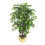 Leaf 90cm Artificial Ficus Tree / Plant - Gold Metal Planter 1