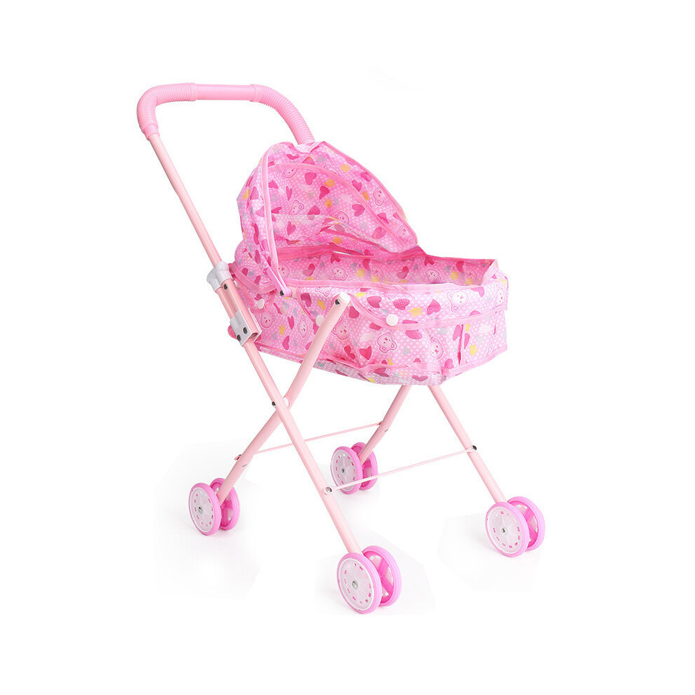(Cart) Children Role Play Toy Plastic Construction Creative Toddlers Preschoolers Doll