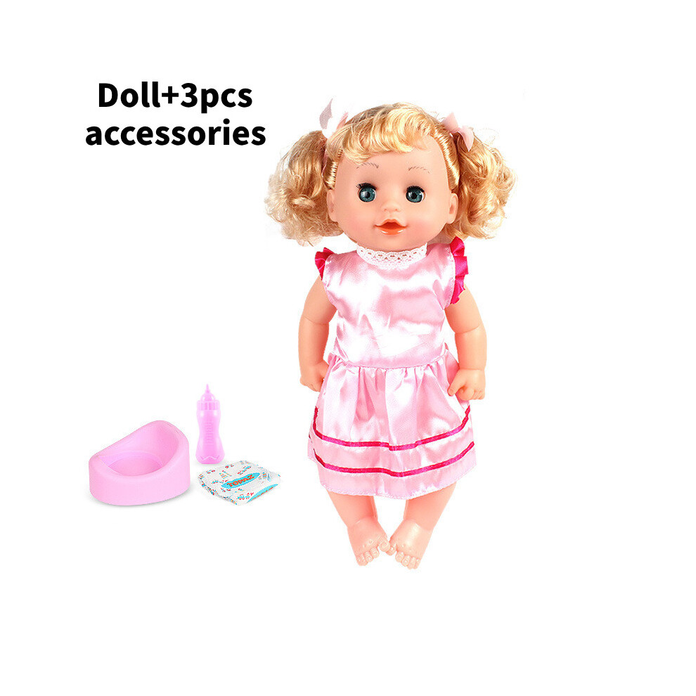 (Doll) Children Role Play Toy Plastic Construction Creative Toddlers Preschoolers Doll