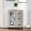 VidaXL Sideboard Concrete Grey 69.5x34x90 cm Engineered Wood 1