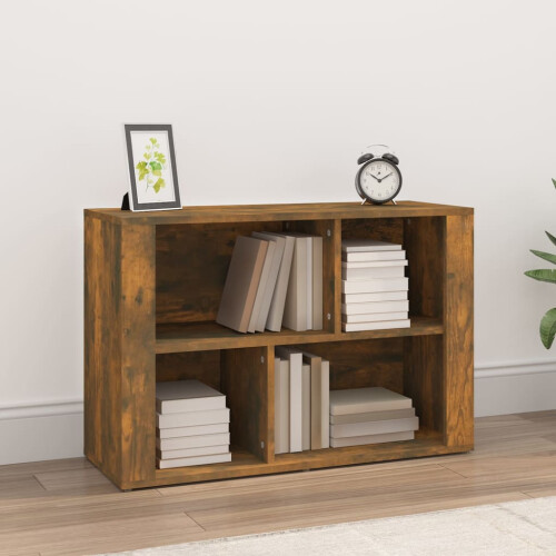 VidaXL Sideboard Smoked Oak 80x30x54 cm Engineered Wood