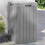 VidaXL vidaXL Outdoor-Mülltonne Grau 38x38x65 cm PP 1