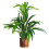 Leaf 65cm Artificial Realistic Bamboo Shrub Plant with Copper Metal Planter 1