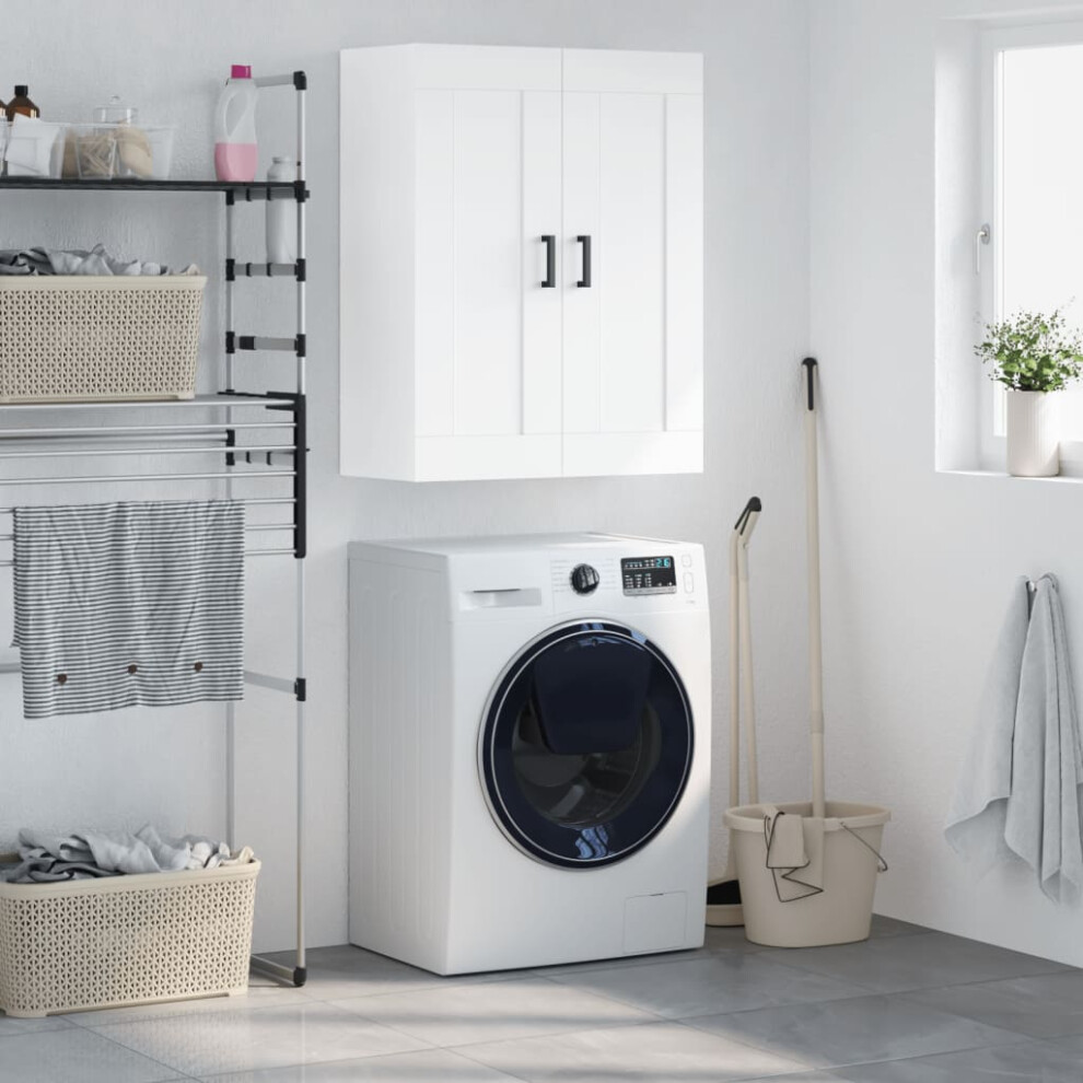 Vidaxl Wall Mounted Cabinet White 69.5X34x90 Cm Engineered Wood