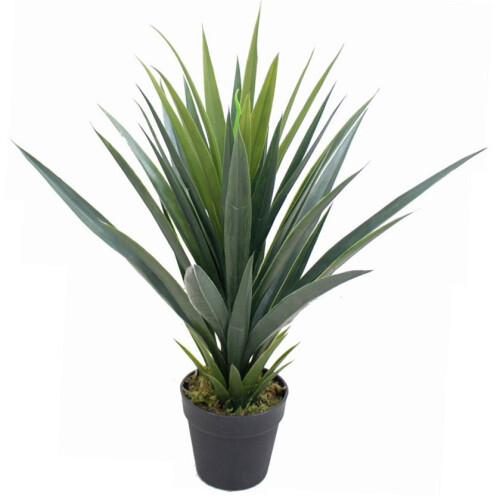 Leaf 60cm Artificial Tropical Agave Succulent Yukka Style Green Plant