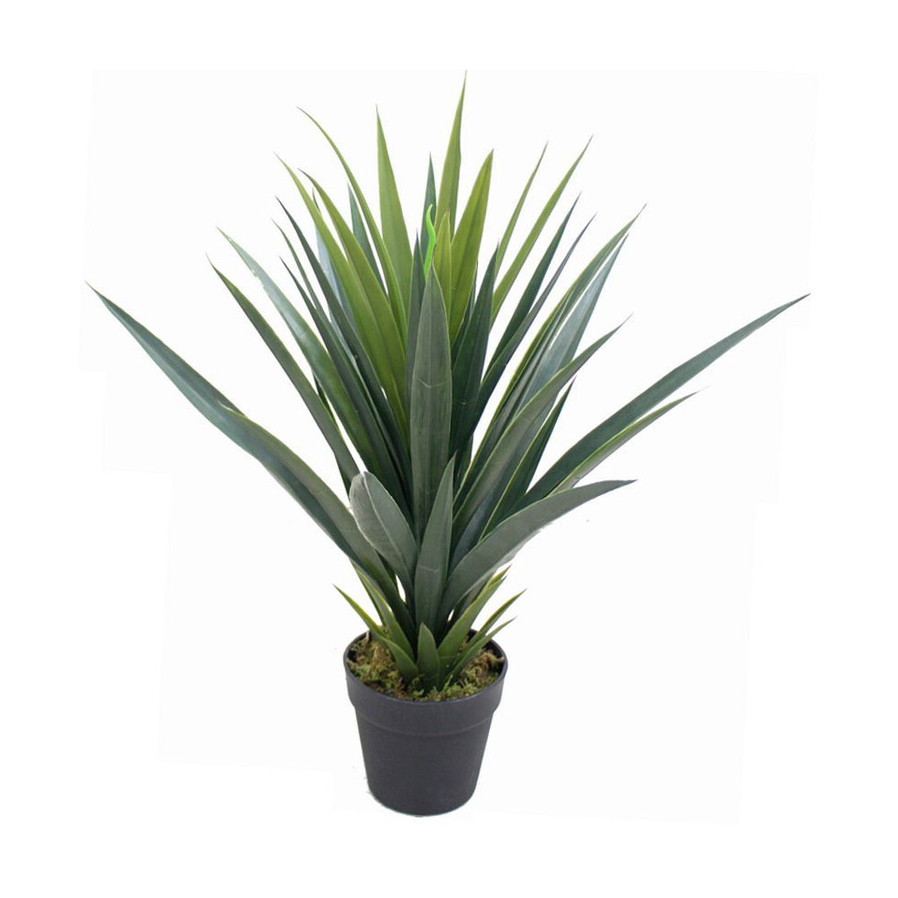 60 cm H Faux Foliage and evergreen Plant in Plastic Pot Liner - Image 4