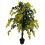 Leaf 120cm Artificial Yellow Wisteria Tree 1