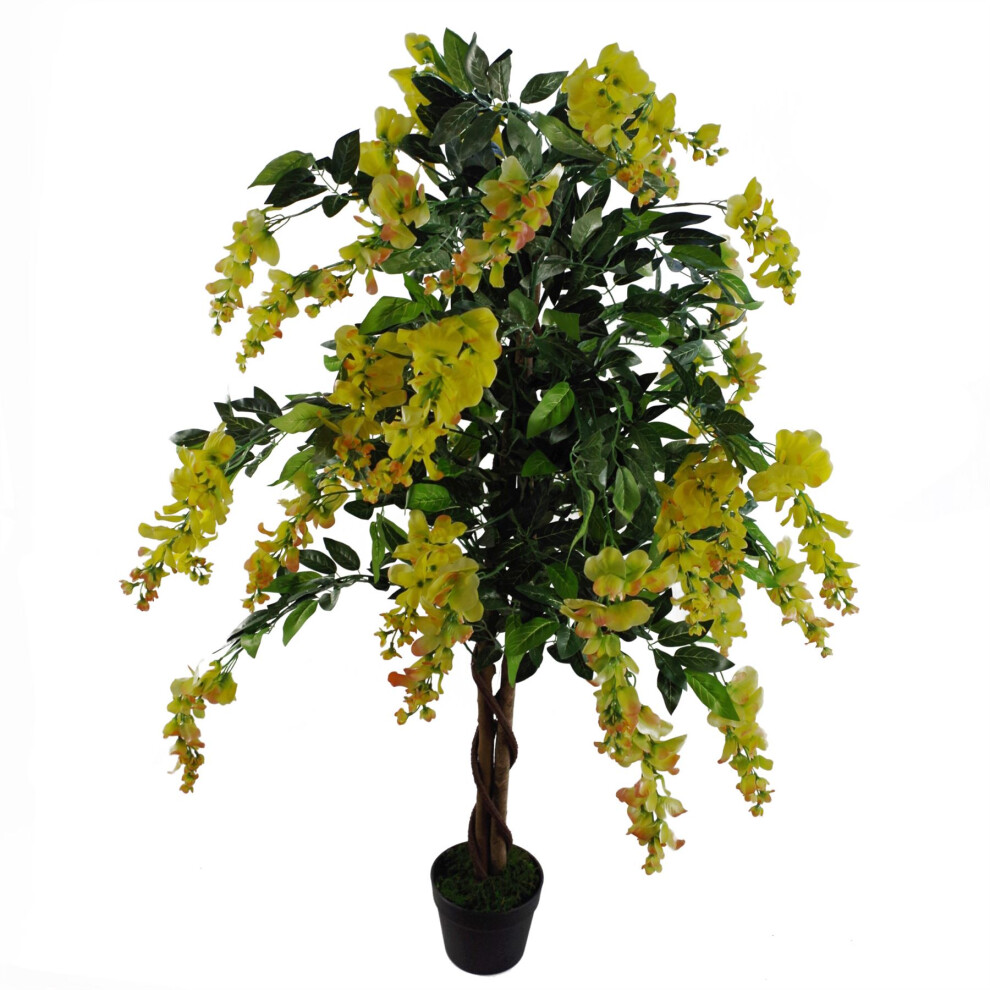120cm Artificial Yellow Wisteria Tree-image-OPC-PHZNY2R-NEW