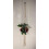 Leaf 85cm Hanging Artificial Potted Pothos Plant with Planter 1