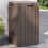 VidaXL vidaXL Outdoor-Mülltonne Braun 38x38x65 cm PP 1