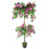 Leaf 140cm EXTRA LARGE Artificial Flowering Rhododendron Bush Tree 1