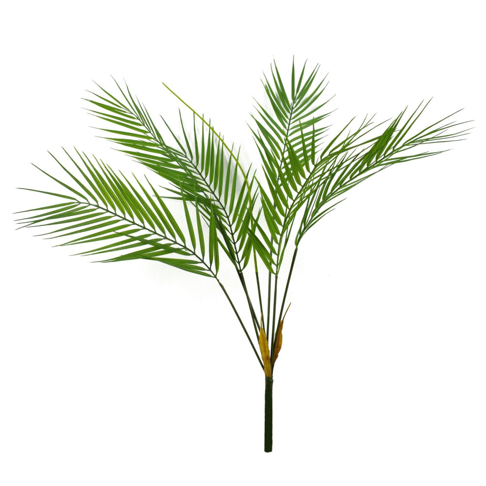 Leaf 75Cm Artificial Palm Tree - Unpotted 6 Leaves Green