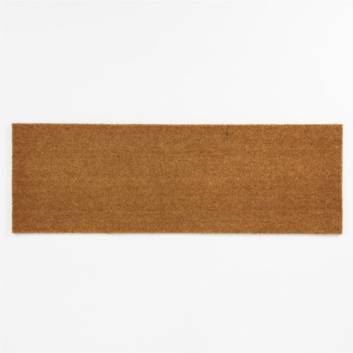 Arthouse Astley Plain PVC Backed Coir 40x120cm Natural Doormat