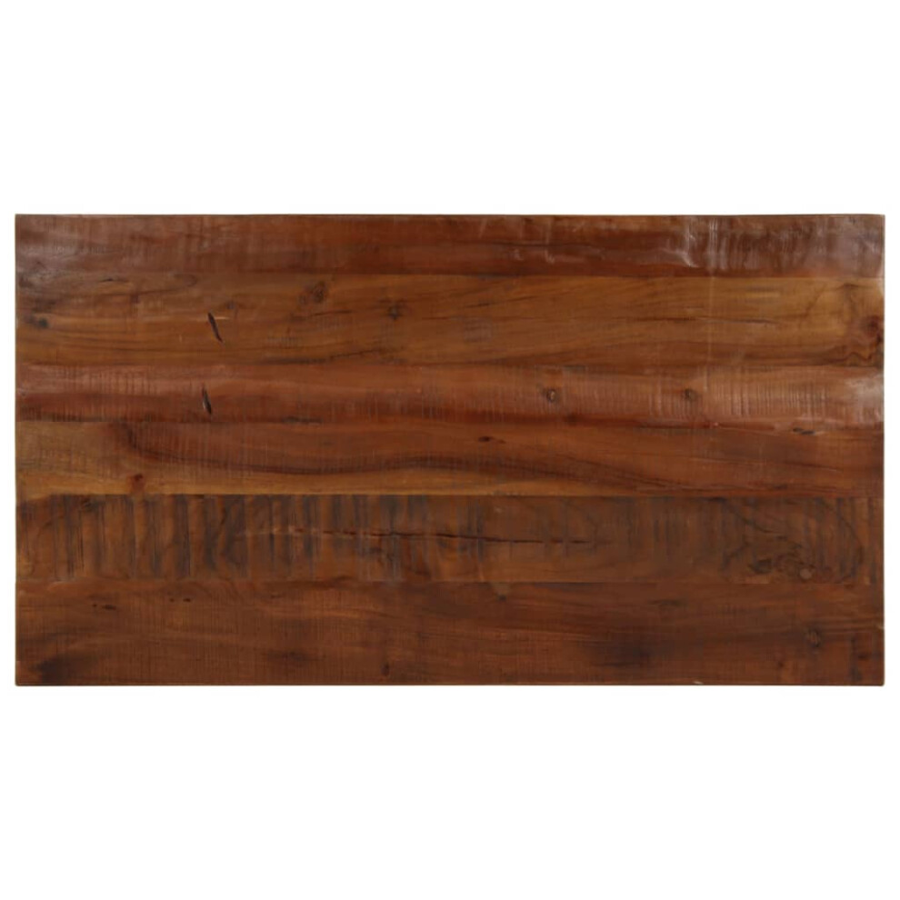 Vidaxl Table Top 100X70x2.5 Cm Rectangular Solid Wood Reclaimed
