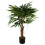 Leaf 100cm Realistic Artificial Tree Longifolia Ficus Natural Trunk 1