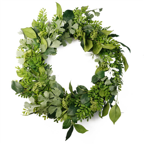 Leaf 50cm Artificial Wreath Fern Leaf