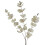 Leaf 80cm White Eucalyptus Foliage Stem 1