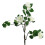 Leaf 60cm Flower Foliage Spray - White 1