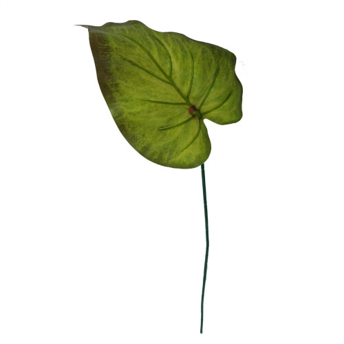 Leaf 50cm Artificial Green Plastic Leaf Stem
