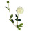 Leaf 75cm Artificial Dahlia PomPom Flowers Cream 1