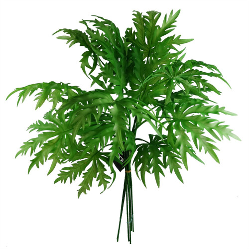 Leaf Pack of 6 x 85cm Artificial Foliage Leaf Stem