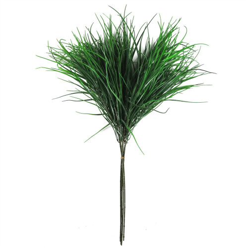 Leaf Pack of 6 x 90cm Artificial Grass Stem Spray
