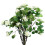 Leaf Pack of 6 x 60cm Flower Foliage Spray - White 1
