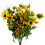 Leaf Pack of 6 x 70cm Artificial Yellow Daisy Flower Spray 1