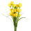 Leaf Pack of 6 x 80cm Artificial Tulip Yellow Stem 1