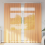 VidaXL vidaXL Voile Curtains with Rod Pockets 2 pcs Orange 1